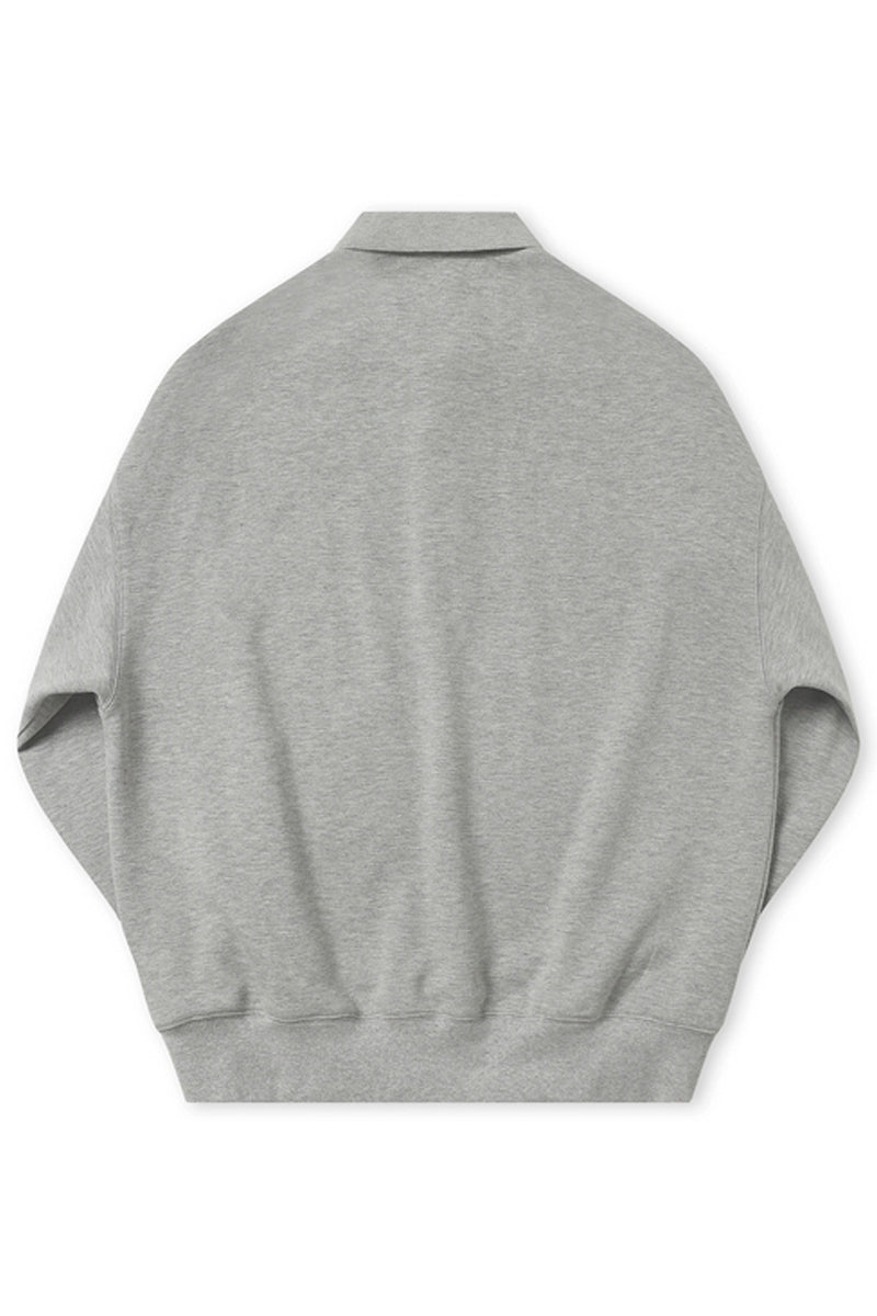 Air Cotton Pullover Polo Sweater