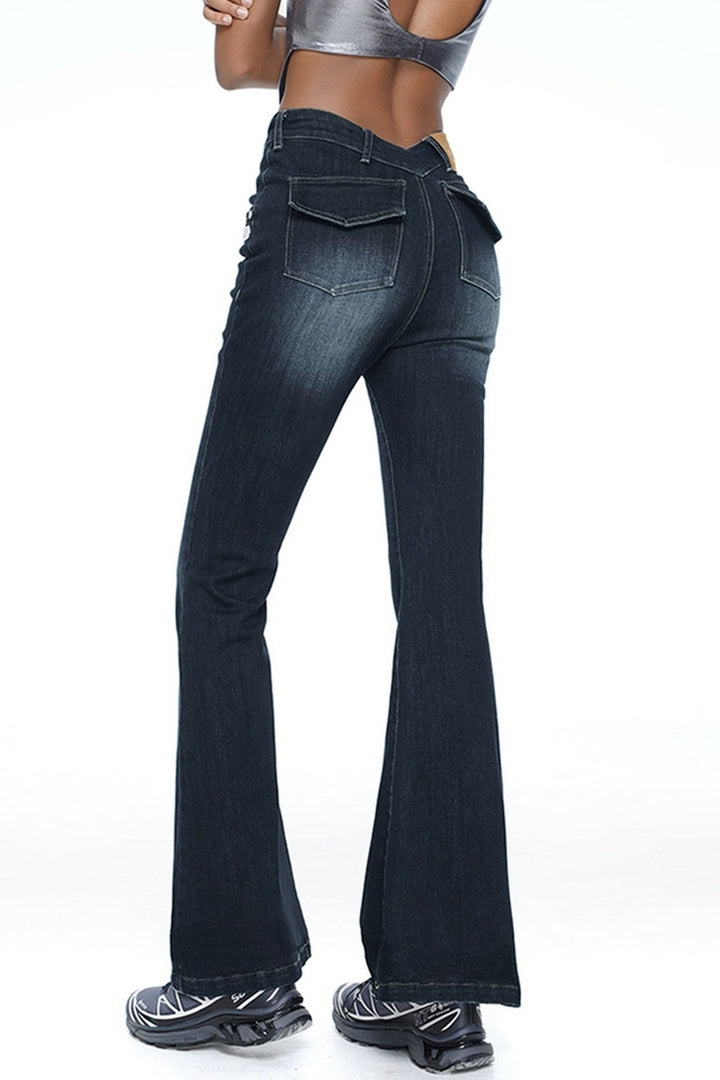 Vintage Flare V-Waist Jeans