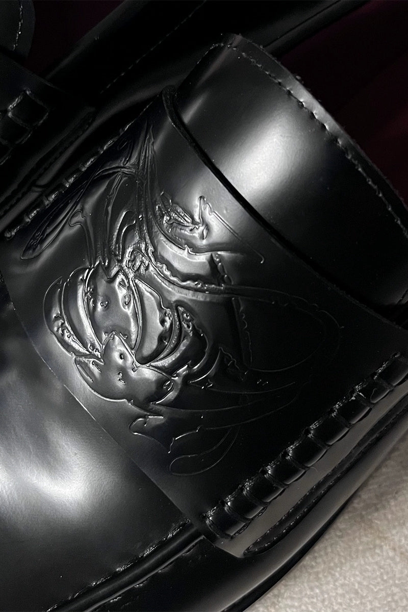 Vampire Leather Loafers Shoes