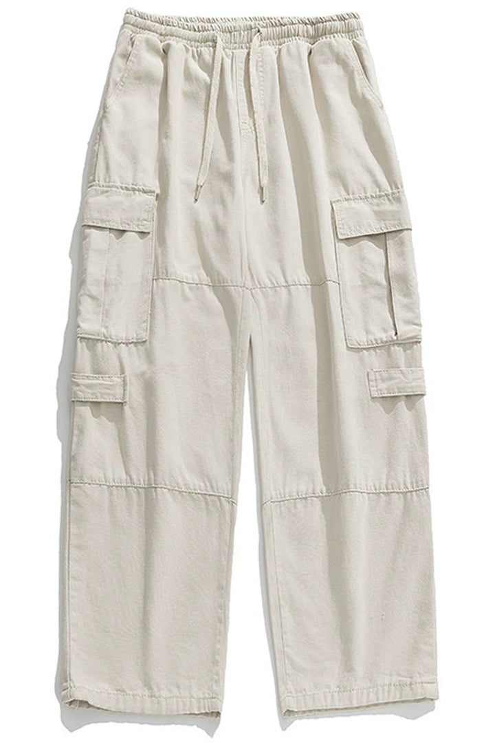 Cotton Cargo Relaxed Trousers