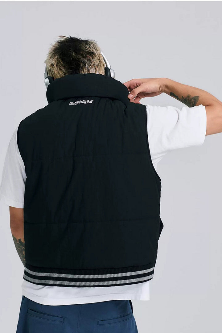 U-Shaped Collar Utility Vest