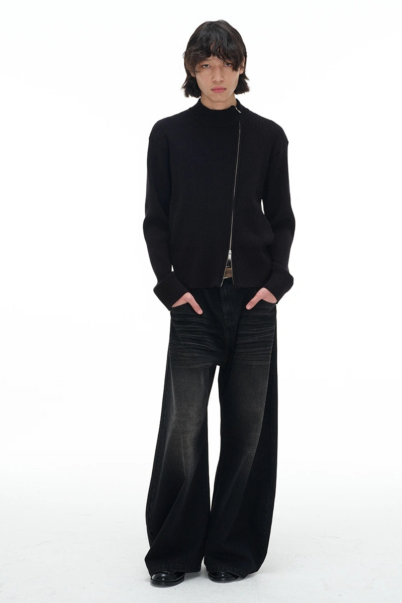 BRAND LIST - JCAESAR - 비엑세스 JCAESAR Asymmetric Zipper Short