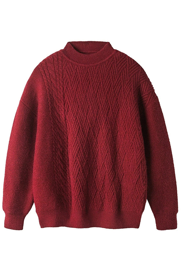 Japanese Vintage Irregular Knit Sweater