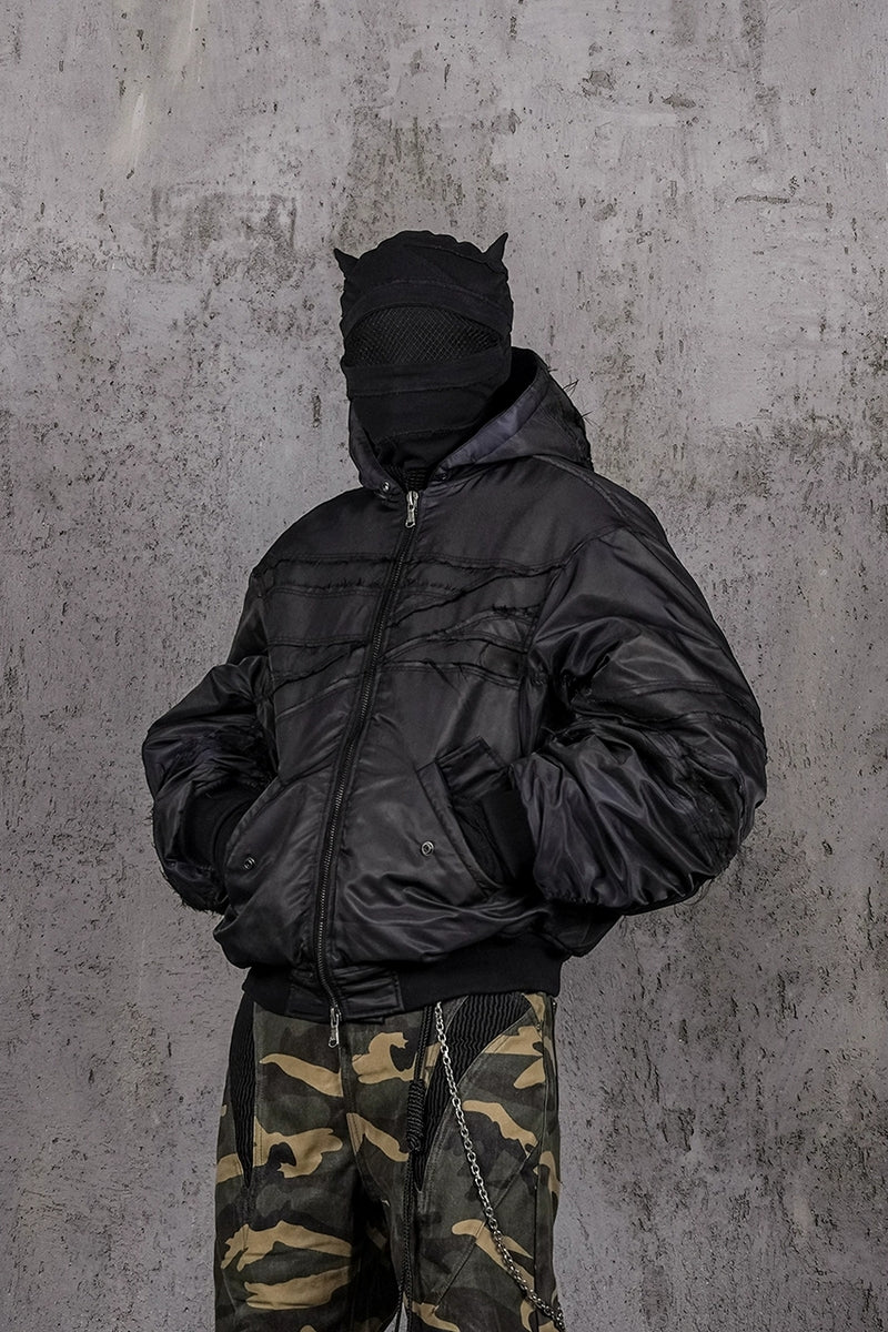 Shroud MA-1 Black Strap Jacket