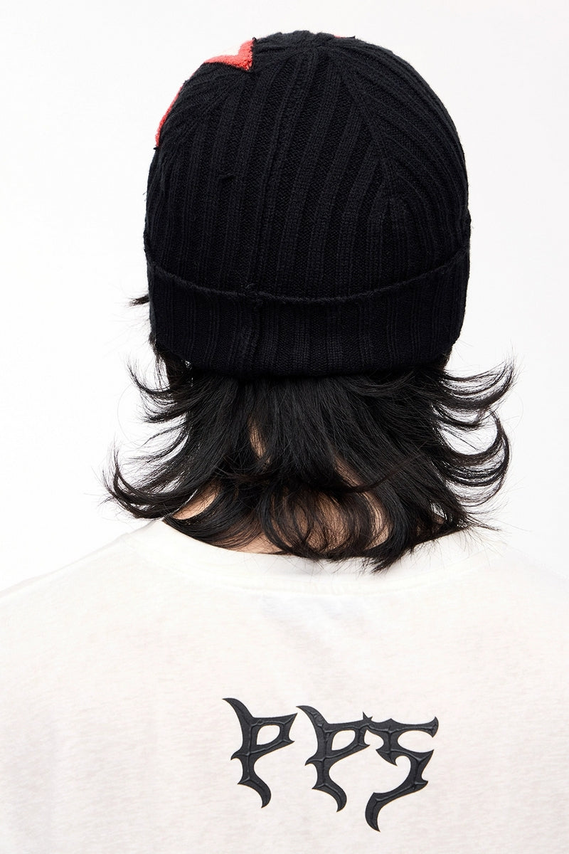 Logo Embroidered Knit Beanie