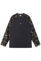 Camo Logo Raglan Long-Sleeve Tee