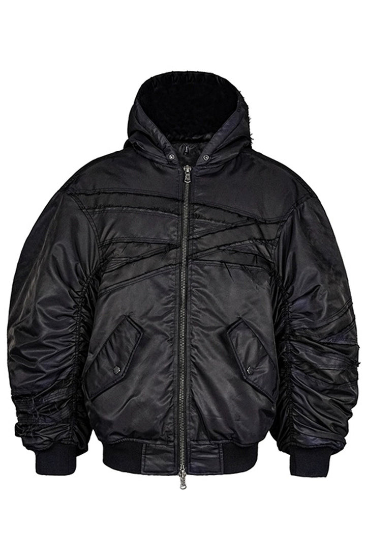 Shroud MA-1 Black Strap Jacket