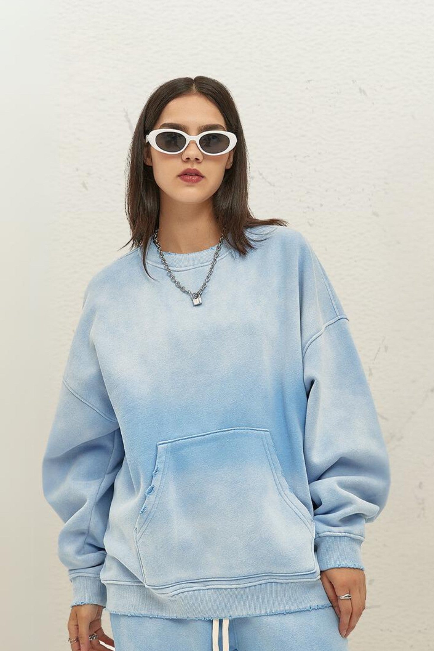 Vintage Washed Crewneck Sweatshirt