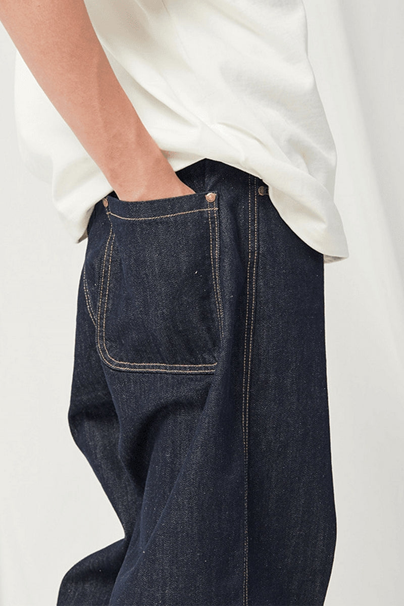 Japanese Relaxed Fit Denim Pants