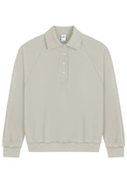 Oversized Polo Sweatshirt