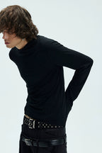 Asymmetric Slim Fit Long Sleeve Tee