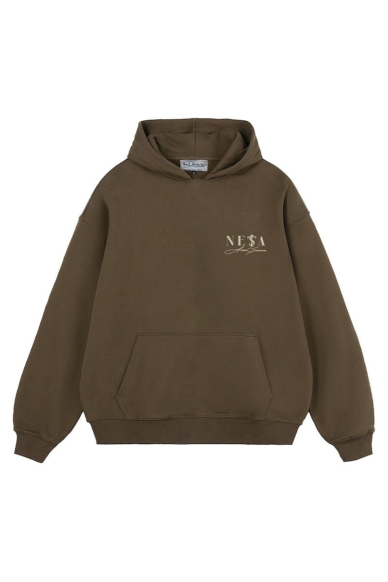 Back Logo Pullover Hoodie