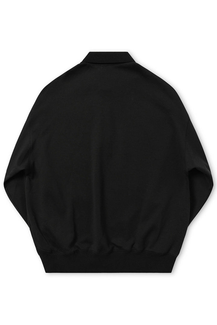 Air Cotton Pullover Polo Sweater