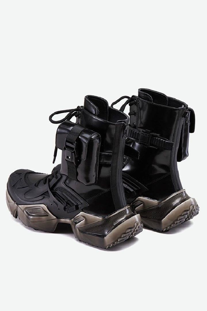 Jelly 3D High-Top Mecha Combat Boots