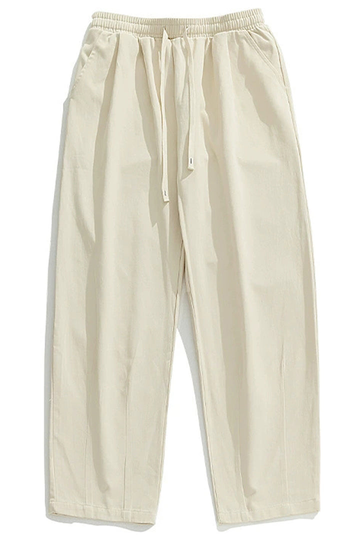 Japanese Relaxed Cotton Trousers