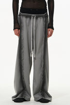 Distressed Patchwork Sweatpants