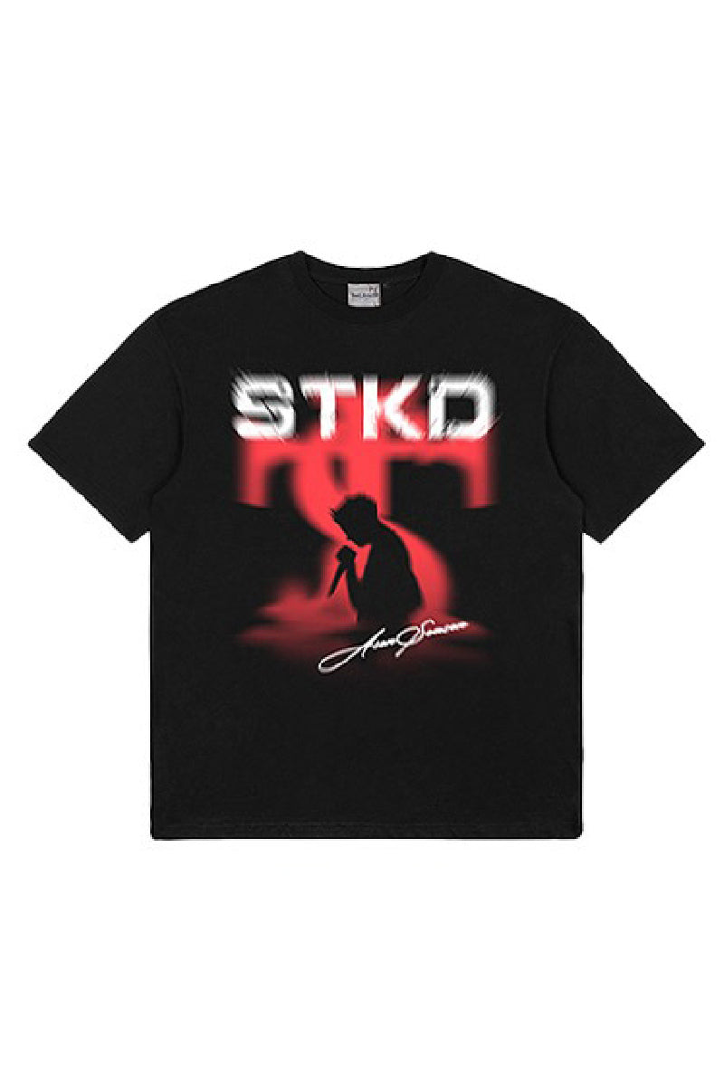 Tour Silhouette Print T-Shirt