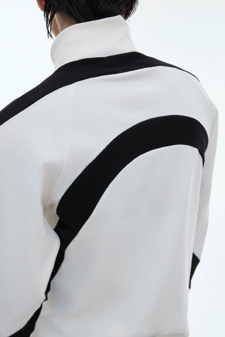 Colorblock Turtleneck Slim Fit Base Layer