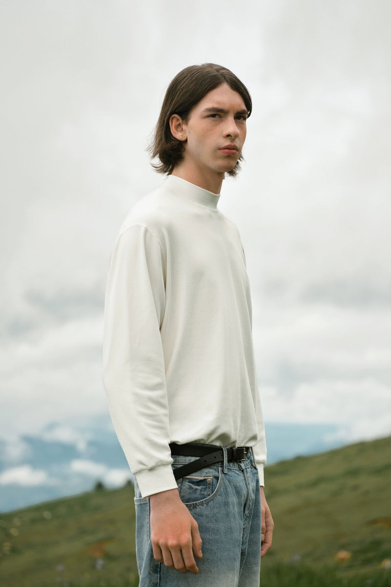 Modal Turtleneck Base Shirt
