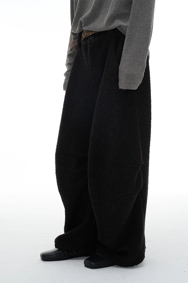 Pleated Wool Pants