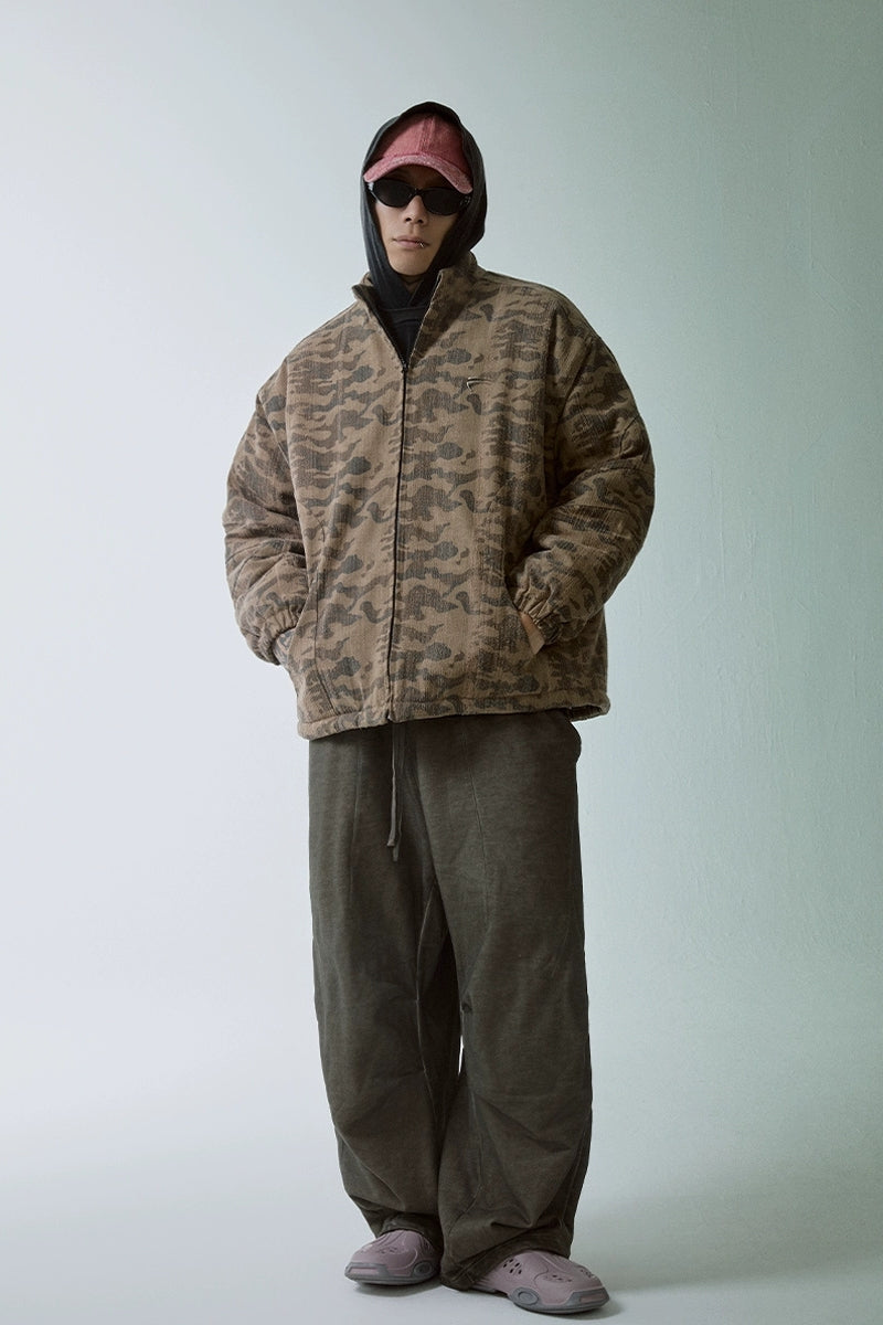 Vintage Camo Padded Jacket