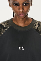 Camo Logo Raglan Long-Sleeve Tee