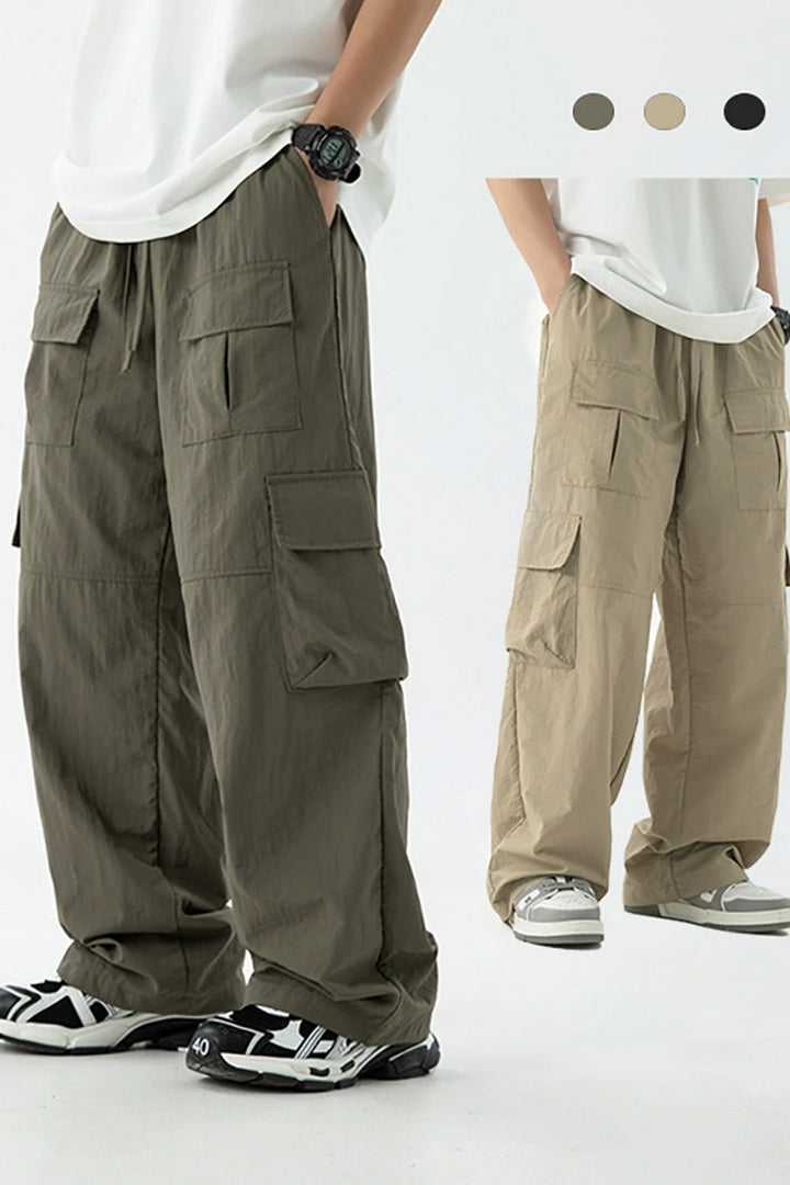 Multi-Pocket Cargo Trousers