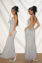 Backless Cross Mermaid Dress