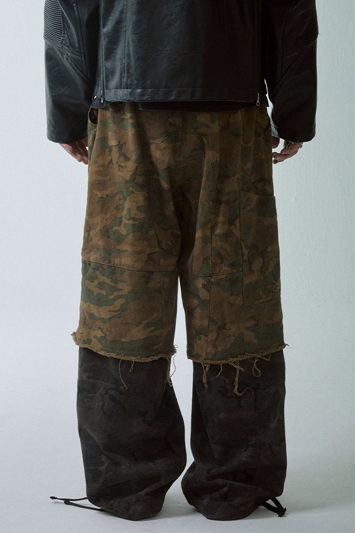 Distressed Camo Vibe Pants