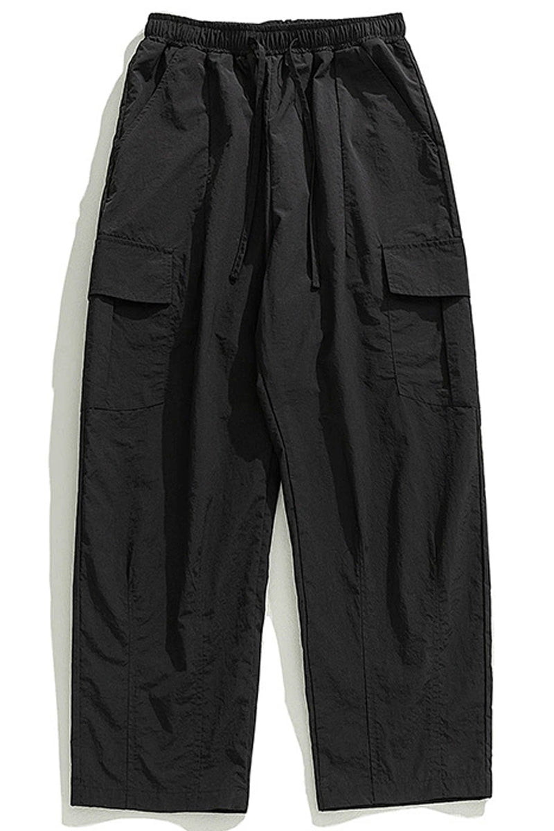 Pleated Cargo Trousers