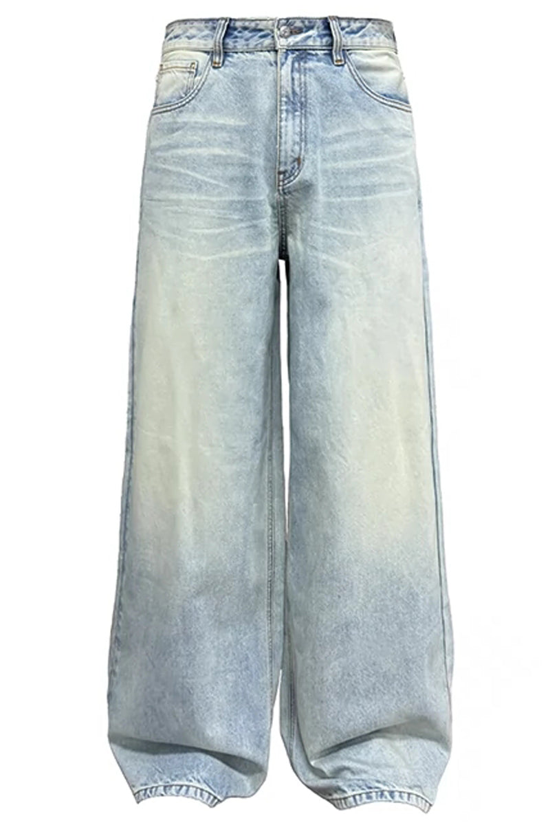 Frost Blue Wide Jeans