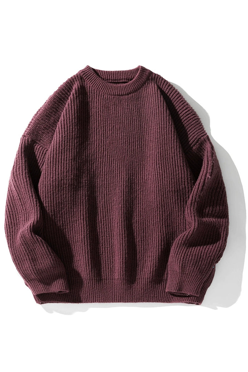 Chunky Textured Knit Sweater