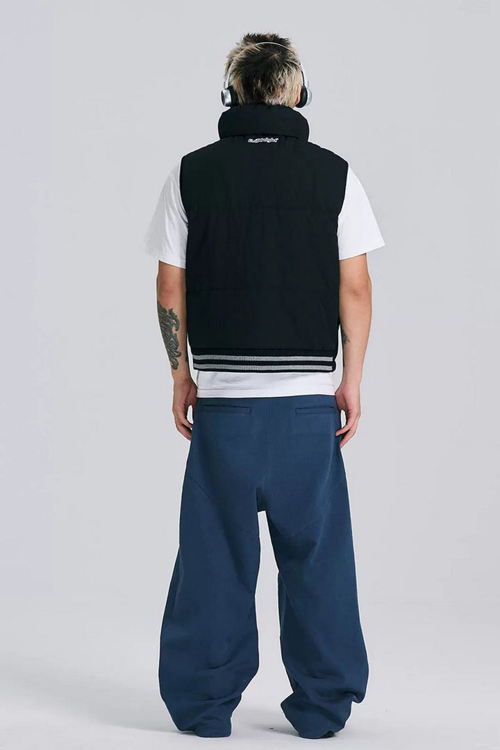 U-Shaped Collar Utility Vest