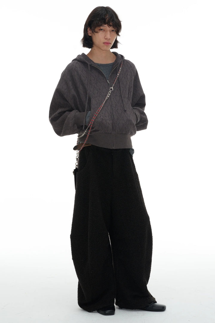 Pleated Wool Pants