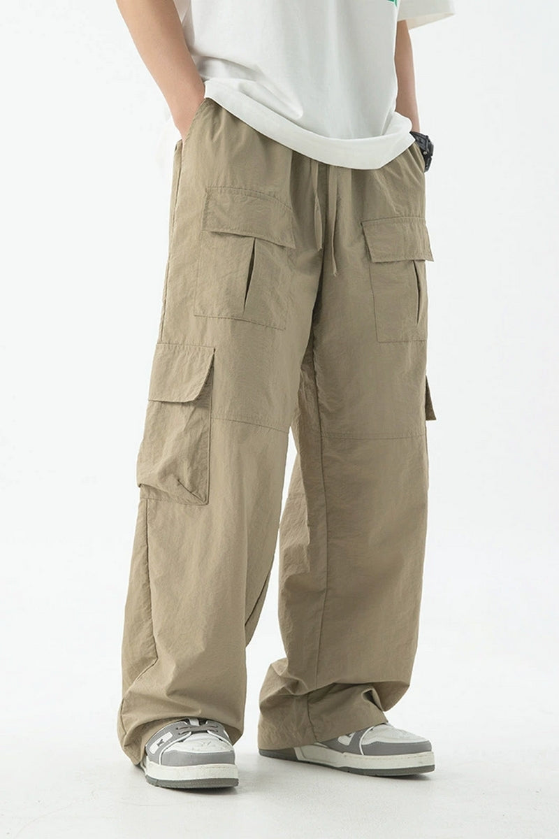 Multi-Pocket Cargo Trousers