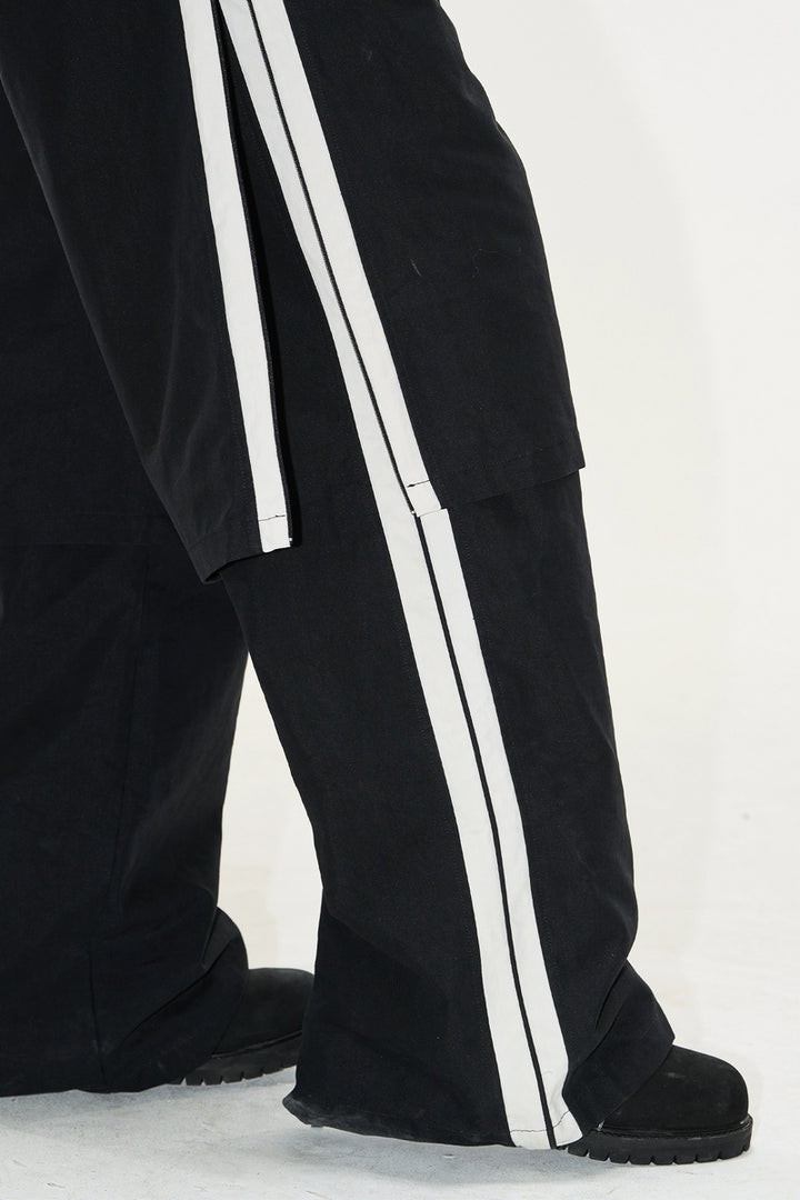 Layered Colorblock Jogger Pants