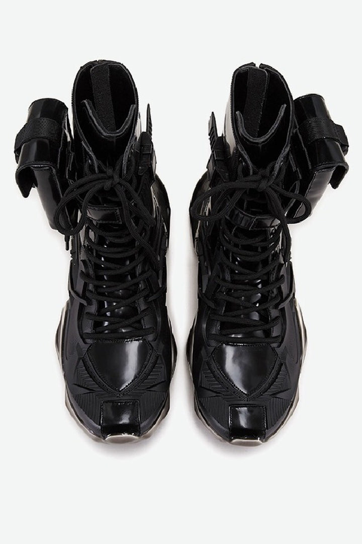 Jelly 3D High-Top Mecha Combat Boots