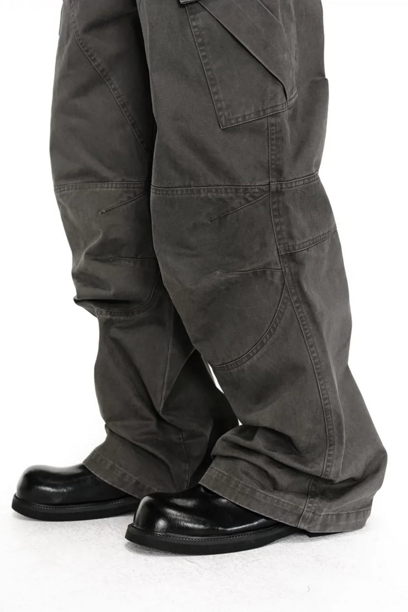 Segmented Knee Cargo Pants