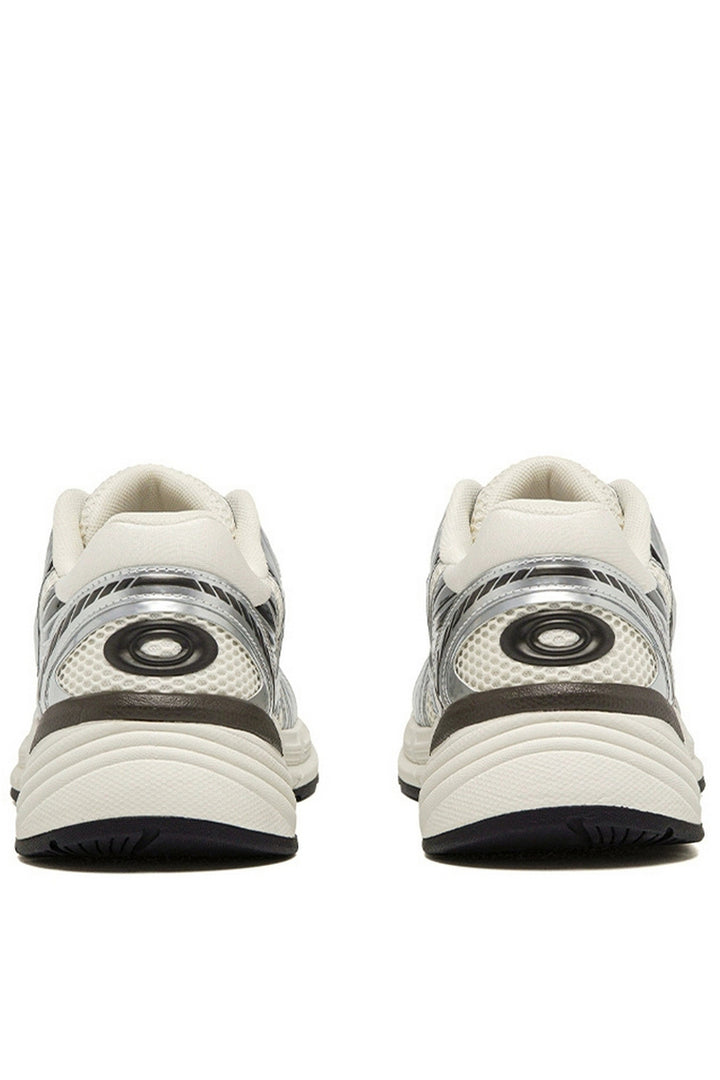 Silver Chunky Dad Sneakers