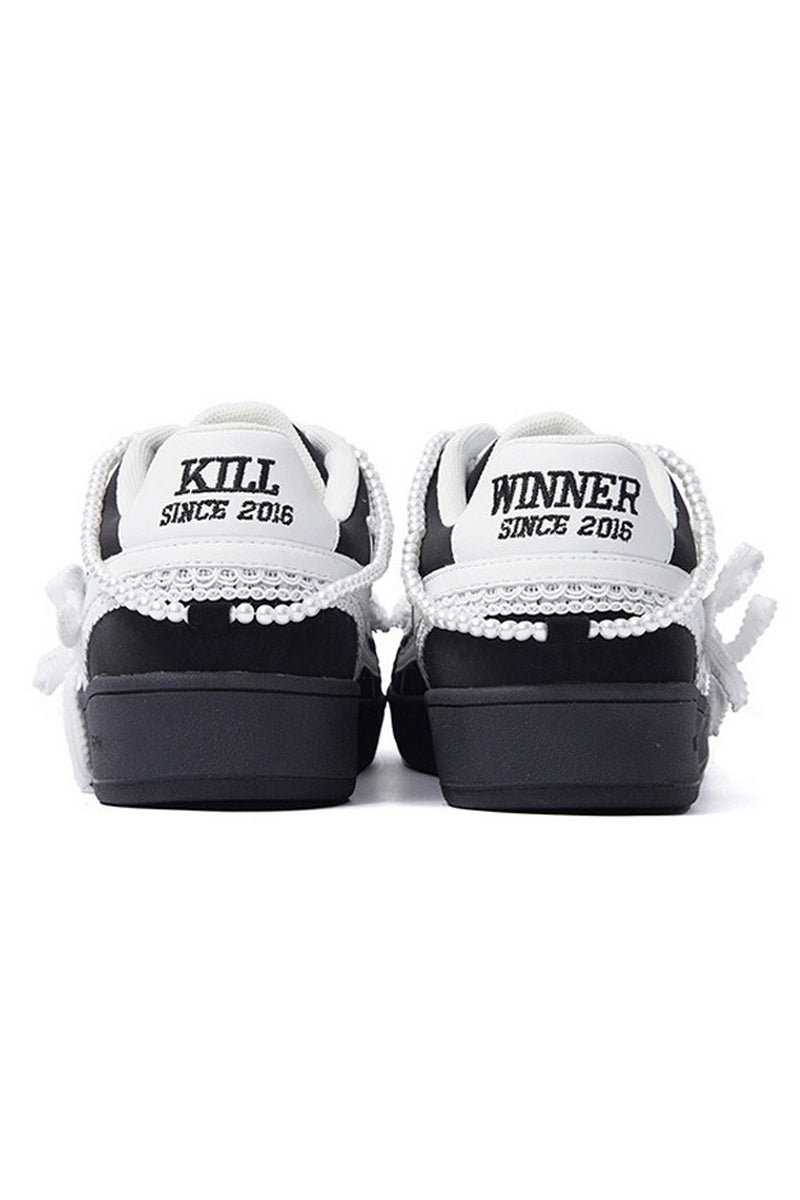 『Copping Zone』KillWinner Unisex Retro Low Top Trainers Gray Blue Unisex Retro Low Top Trainers – Copping Zone