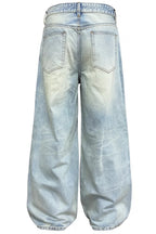 Frost Blue Wide Jeans
