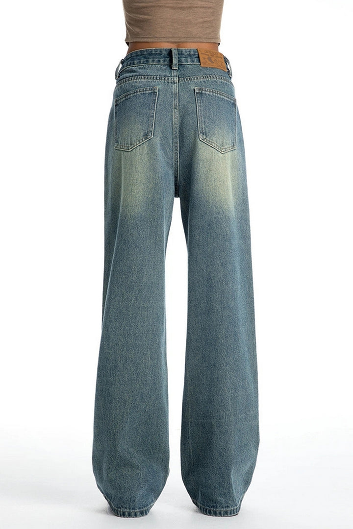 Wide-Leg Vintage Jeans