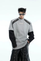 Deconstructed Colorblock Shirt-Tee
