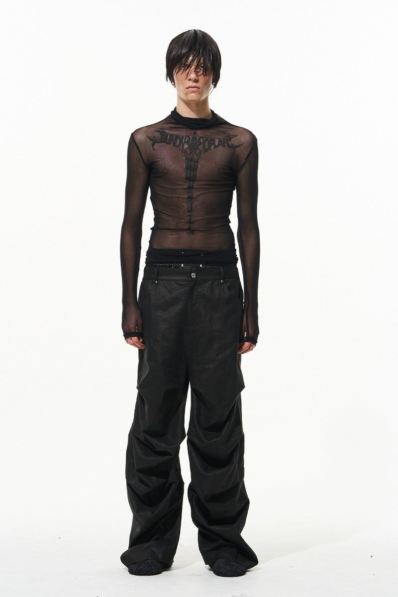 Crescent Pleated Utility Pants