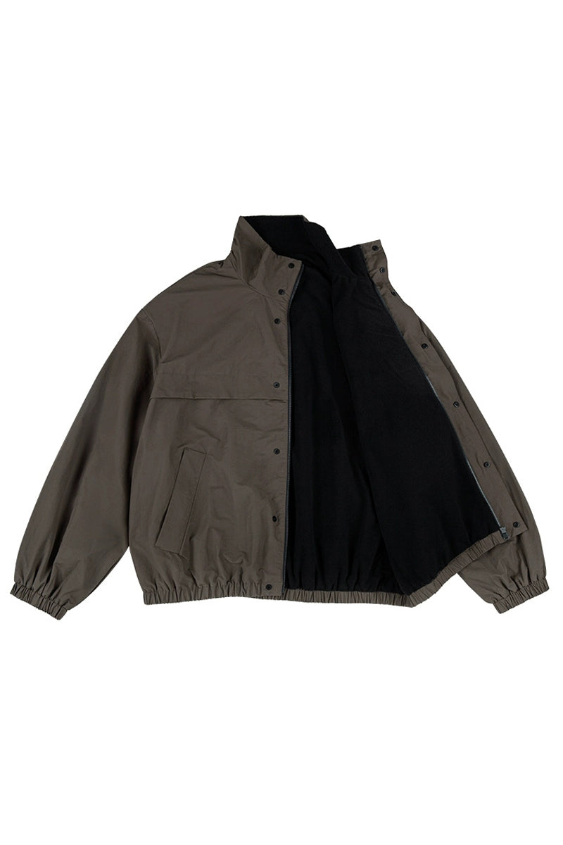 Double-Layer Fleece Work Jacket