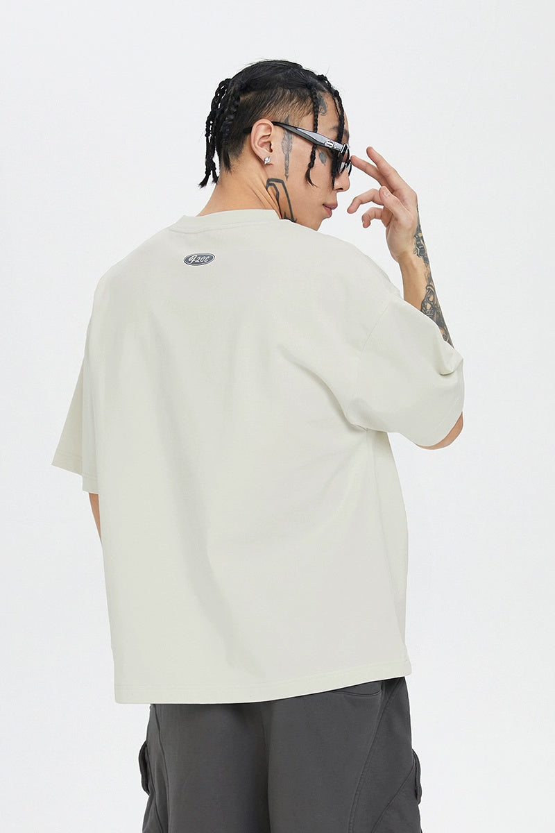 Angel Print Vintage Tee