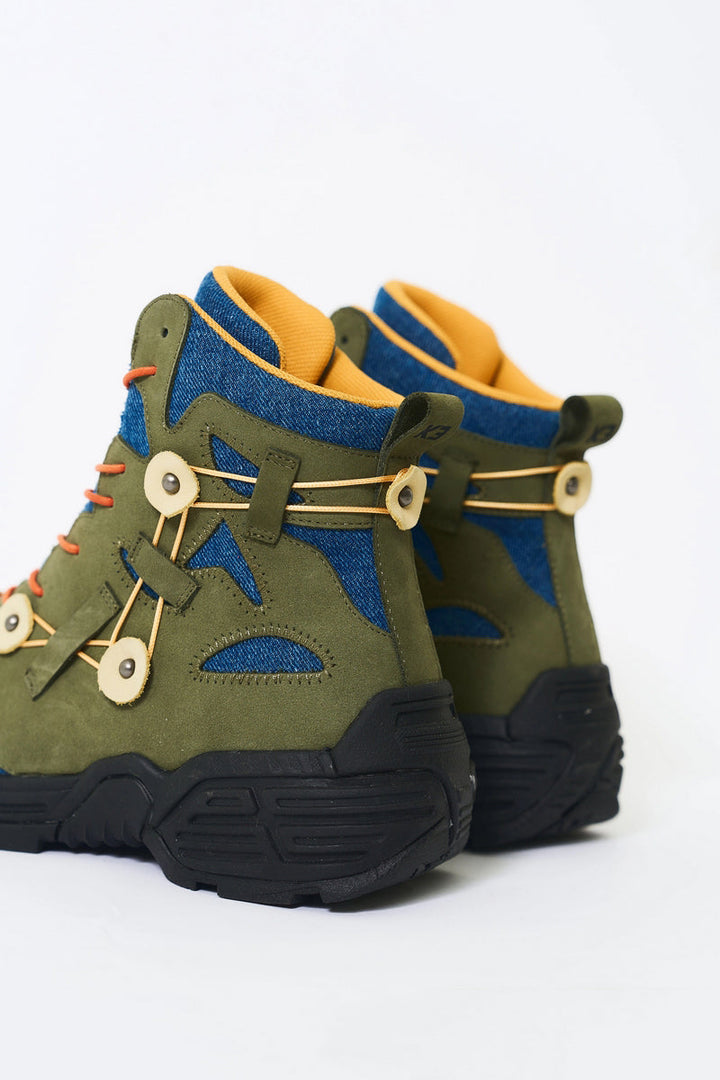 Chunky Sole Outdoor Sneakers