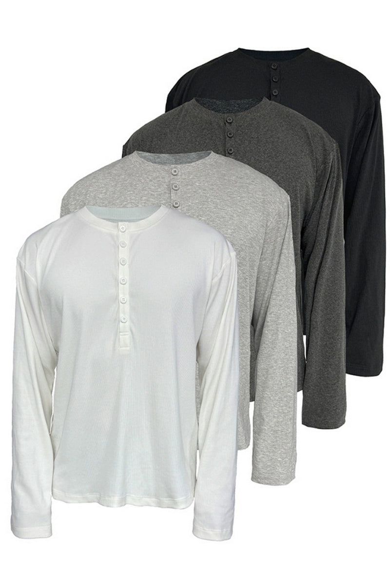 Henry Collar Knit Shirt - JCAESAR – Copping Zone
