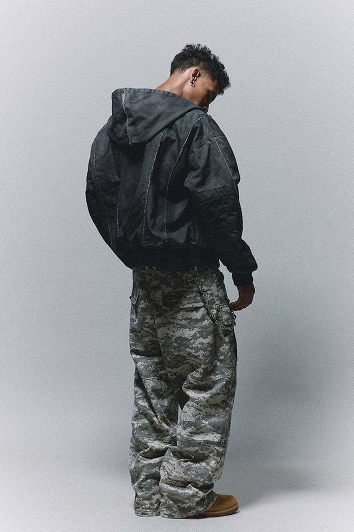 Mosaic Camo Military Cargo Pants