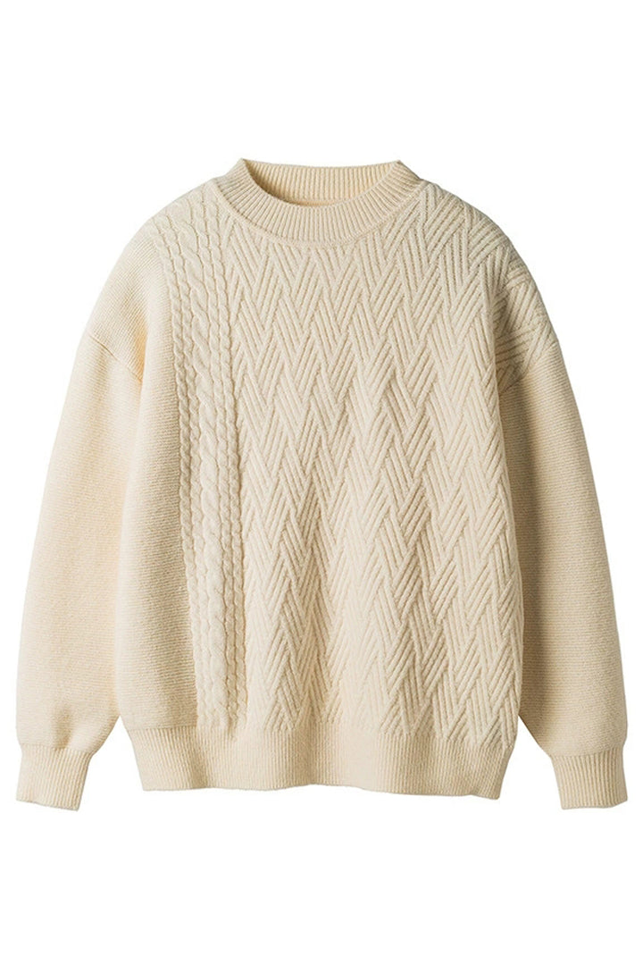 Japanese Vintage Irregular Knit Sweater